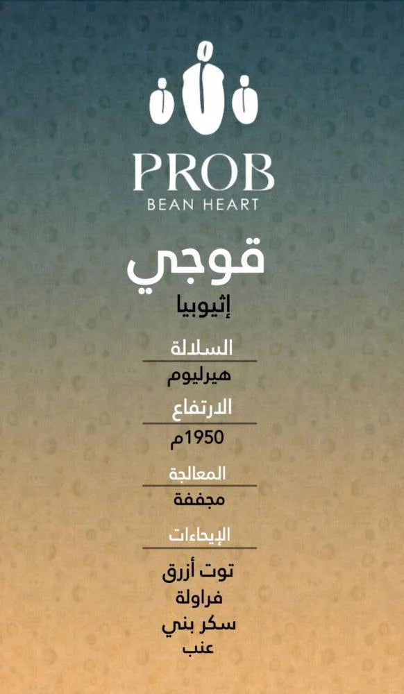 Prob - Ethiopia Guji 250g - قوجي اثيوبي