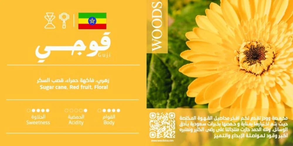 Woods - Ethiopia Guji 250g - أثيوبية قوجي