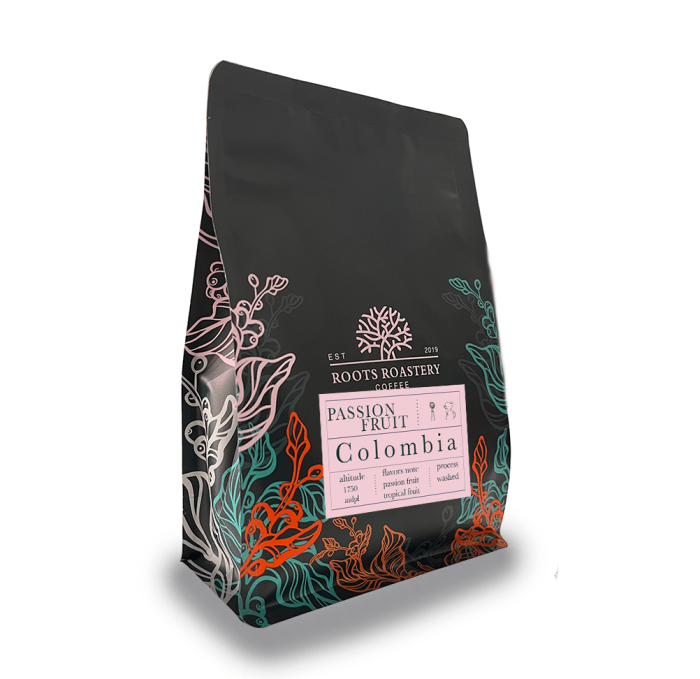 Roots - Colombia Passion Fruit 250G - كولمبيا باشن فروت