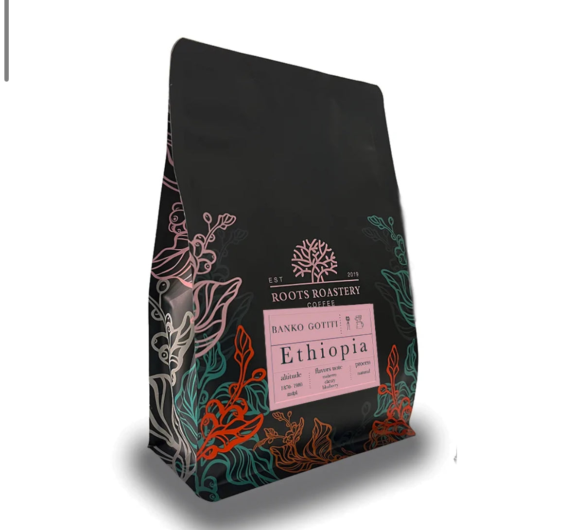 Roots - Ethiopia Gotiti Yirgacheffe 250G - اثيوبيا بانكو قوتيتي