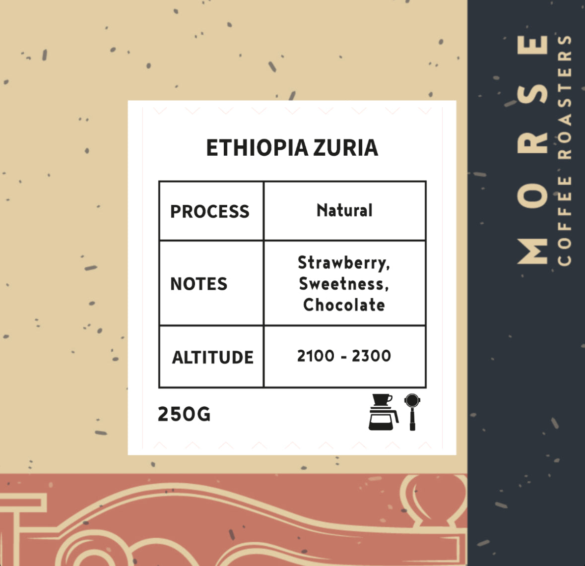 Morse Zuria 250g - اثيوبيا زوريا مجففة ( Omni )