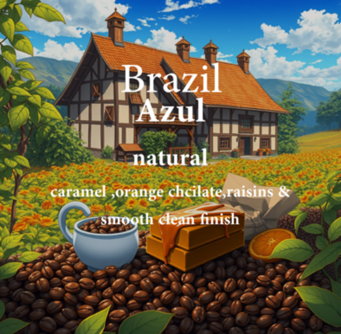 AL3Z - BRAZIL AZUL 250g