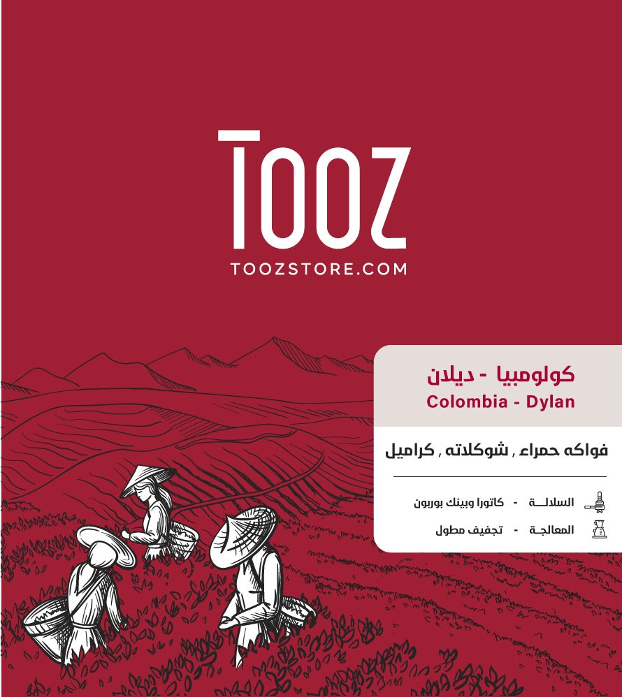 Tooz - Colombia Dylan 250g - كولمبيا ديلان