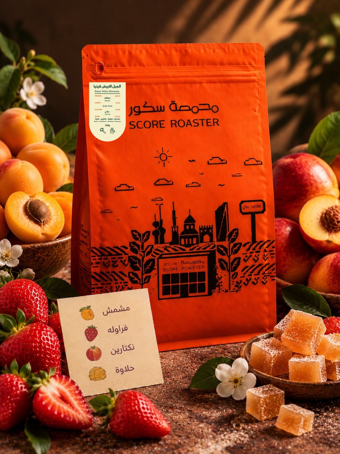 Score - Kenya White Mountain 250g - كينيا الجبل الابيض