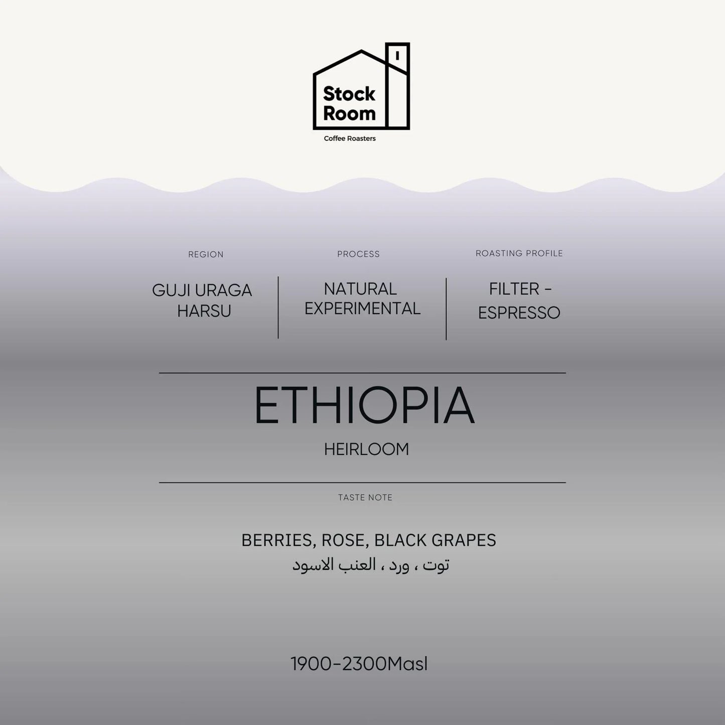 StockRoom Ethiopia Guji Uraga Harsu ( Omni ) 250G
