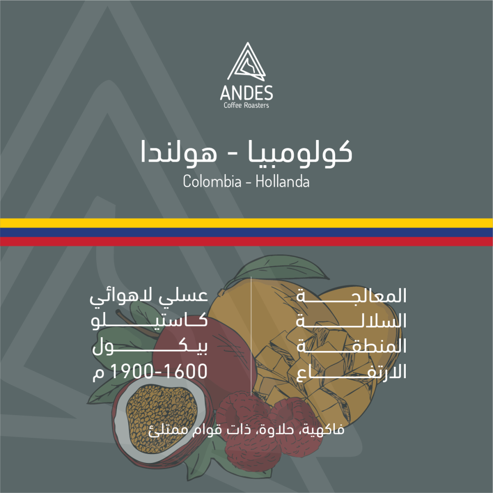 Andes Colombia Hollanda 250g - كولومبيا هولندا