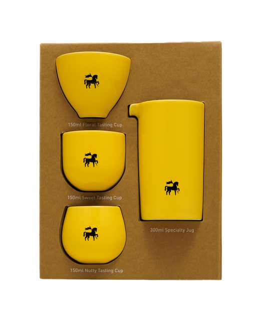 BlackKnight - Yellow Cup Set 4 - طقم أكواب اصفر 4 قطع