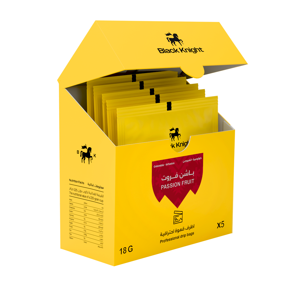 BlackKnight Drip Coffee  - أظرف قهوة باشن فروت