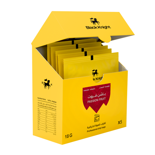 BlackKnight Drip Coffee  - أظرف قهوة باشن فروت