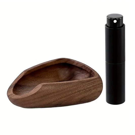 Wooden Dosing Cup with Spray for Beans