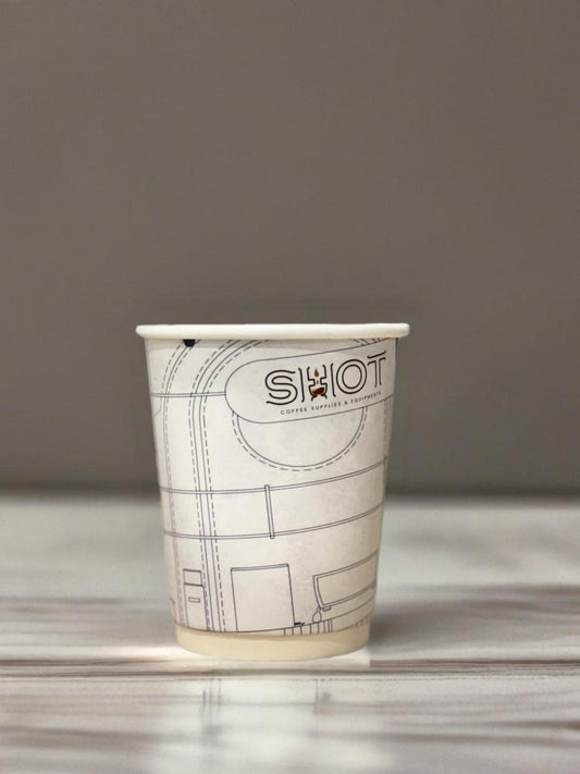 Double Wall Papercup 8oz - 25 Pieces