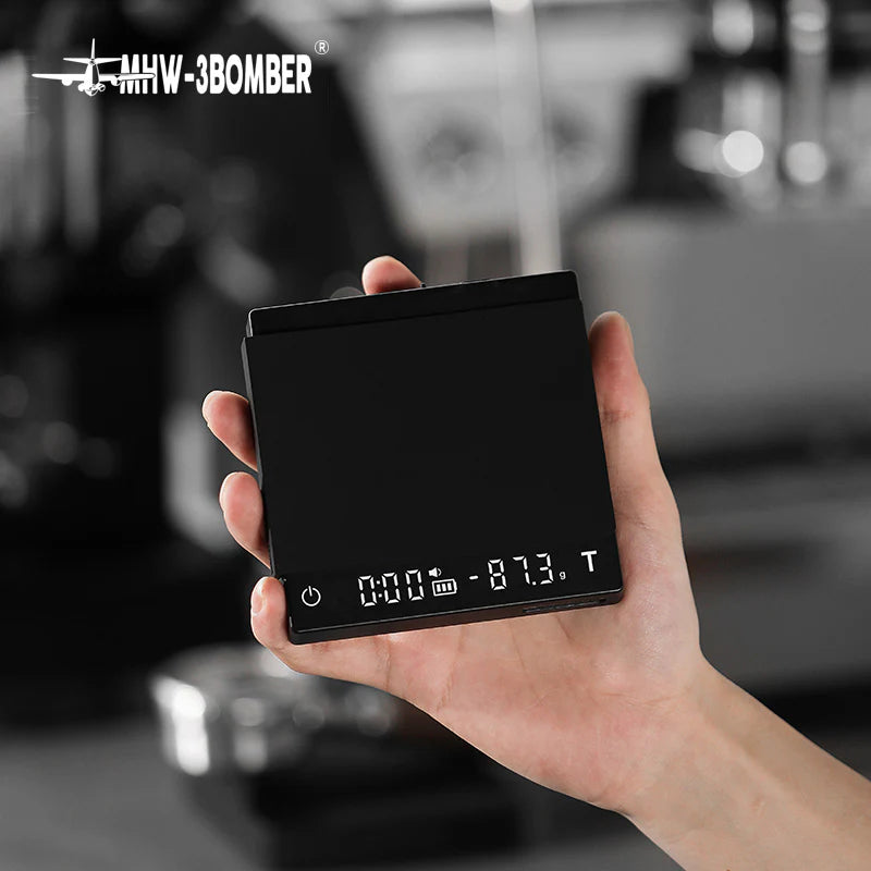 MHW-3Bomber - Mini Cube Coffee Scale-2.0 Black