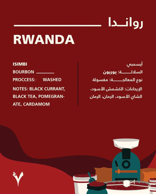 Seven - Rwanda Isimbi Washed 250g - راوندا ايسمبي