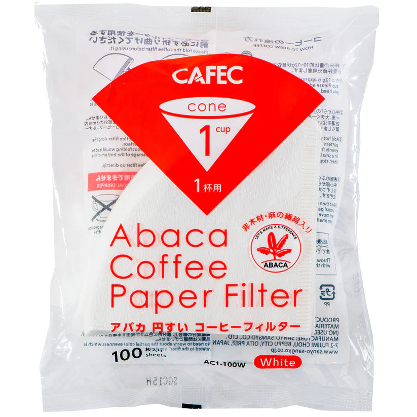 Cafec - Abaca Paper Filter Cup 1