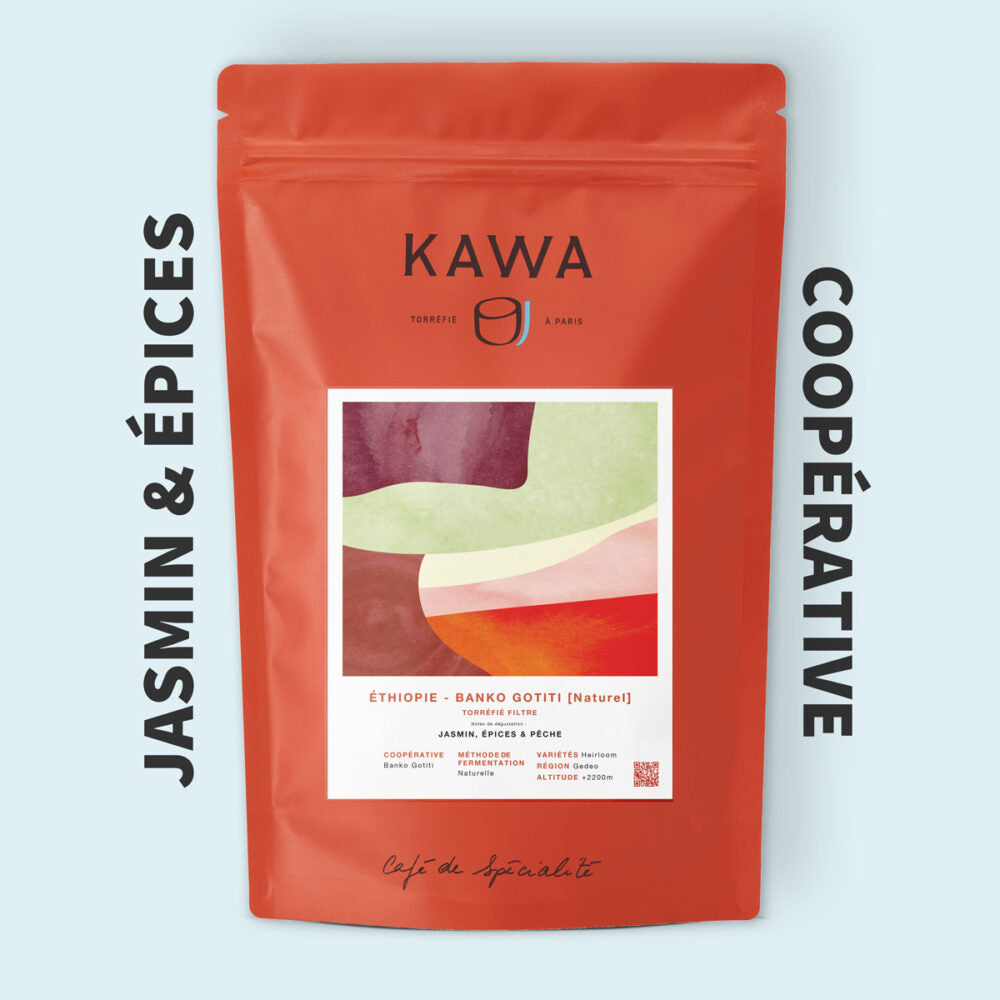 KAWA - Ethiopia Banko Gotiti [Naturel] 200G