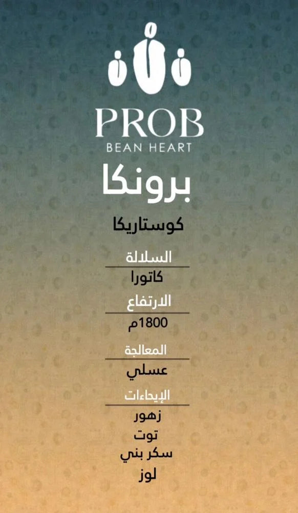 Prob - CostaRica Brunca 250g - برونكا كوستاريكي