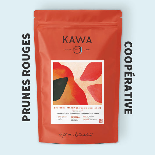 KAWA - Éthiopie  Uraga [Carbonic Maceration]  200G