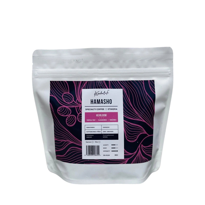 Kavoholik - Etiópia Hamasho natural 200g