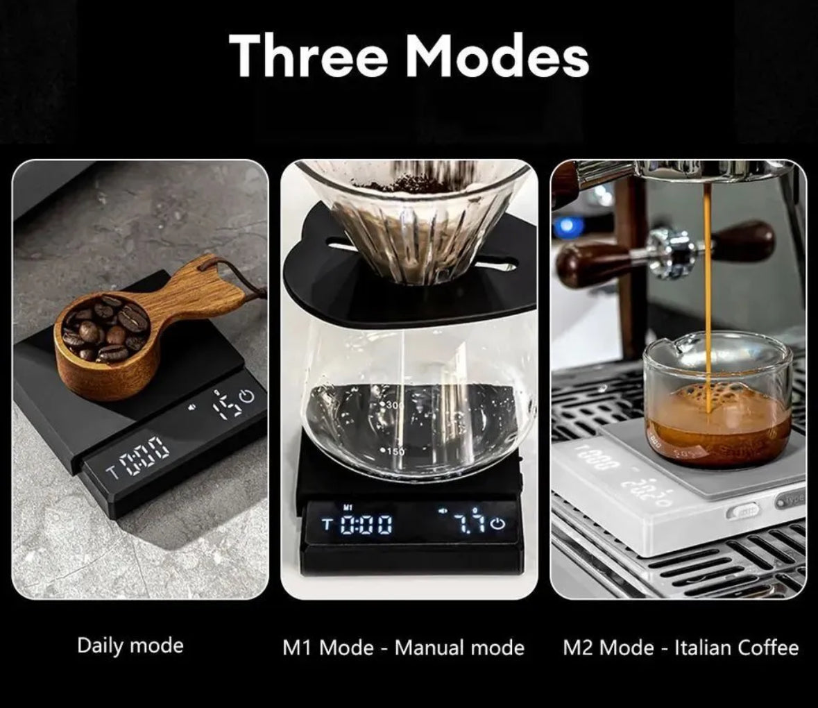 Mini scale (espresso/filter)