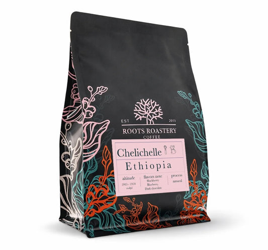 Roots - Ethiopia chelichele natural - اثيوبيا شيلشيلي مجففة