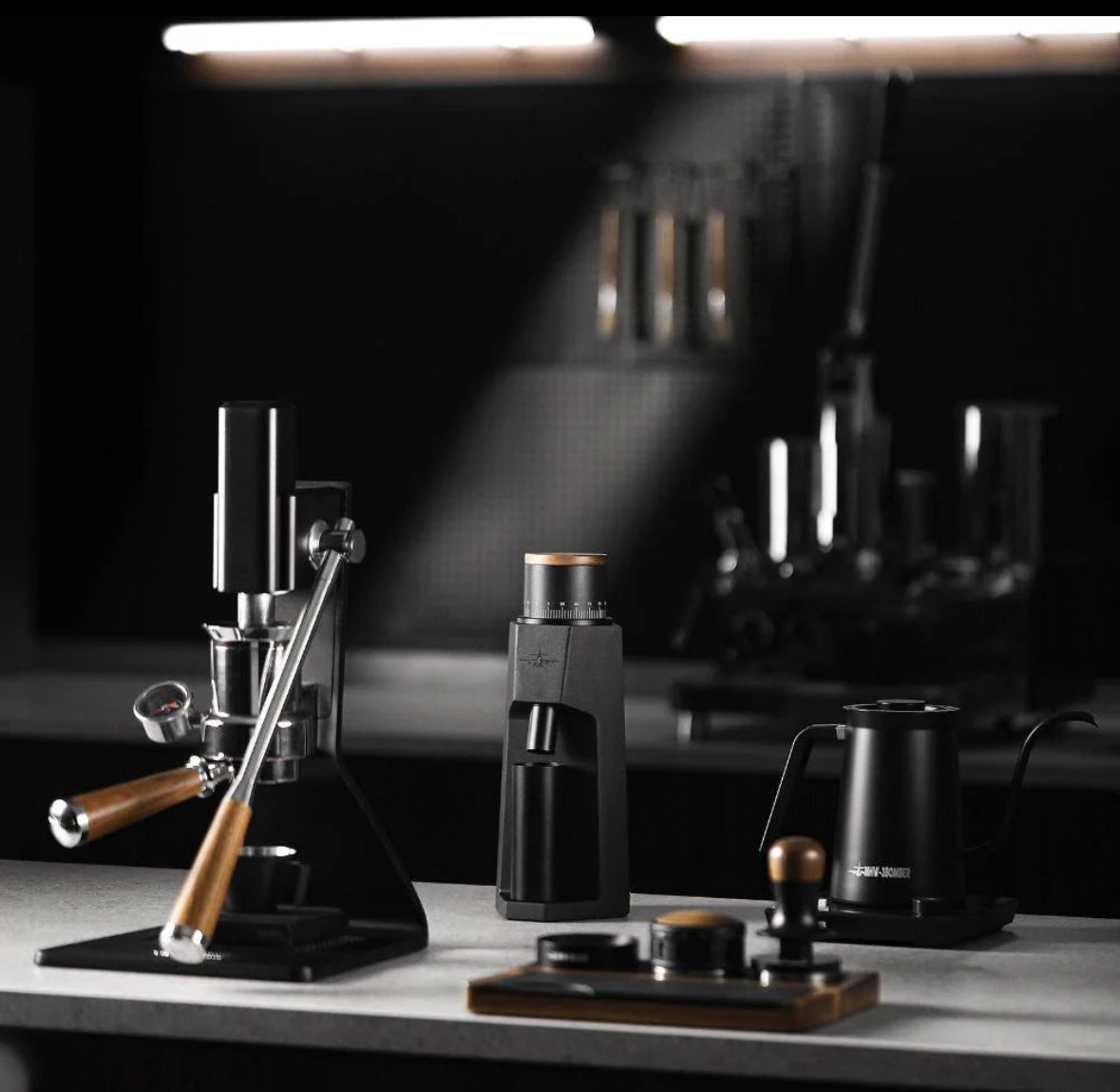 MHW-3Bomber - Sniper Electric Coffee Grinder White