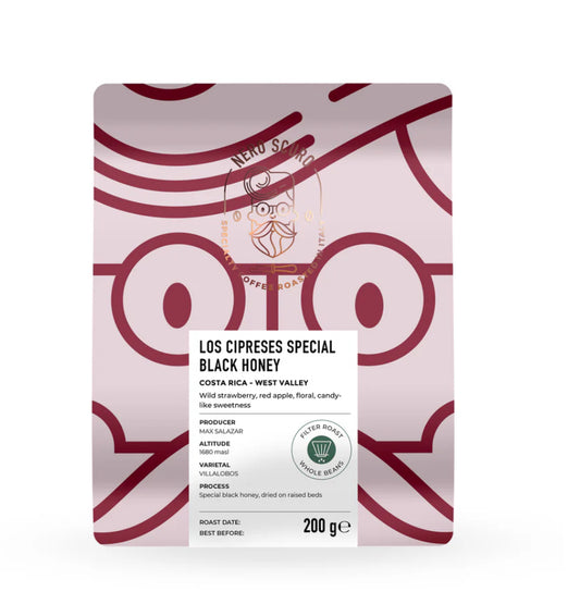 Nero - Ethiopia COSTA RICA
Los Cipreses Special Black Honey - West Valley ( filter ) 200g