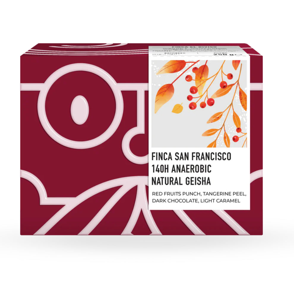 Nero - El Salvador Finca San Francisco 140H Anaerobic Natural Geisha - Apaneca 200g