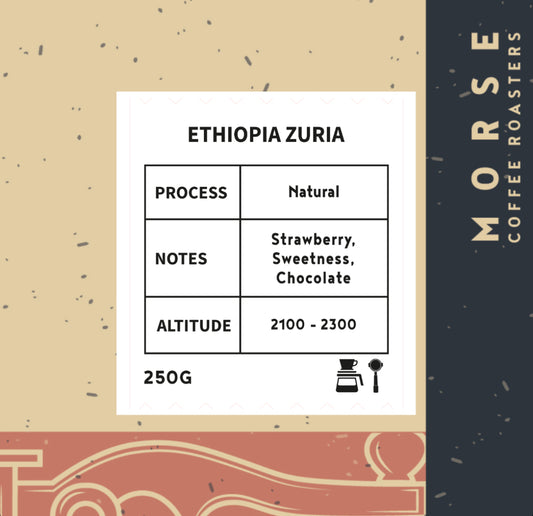 Morse Zuria 250g - اثيوبيا زوريا مجففة ( Omni )