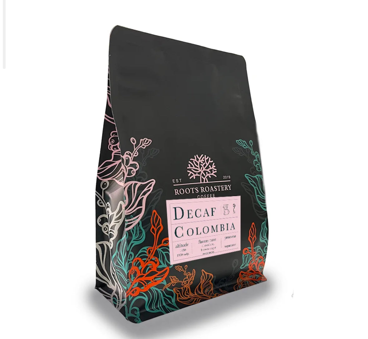 Roots - Colombia Decaf 250g - كولومبيا ديكاف منزوعة الكافيين