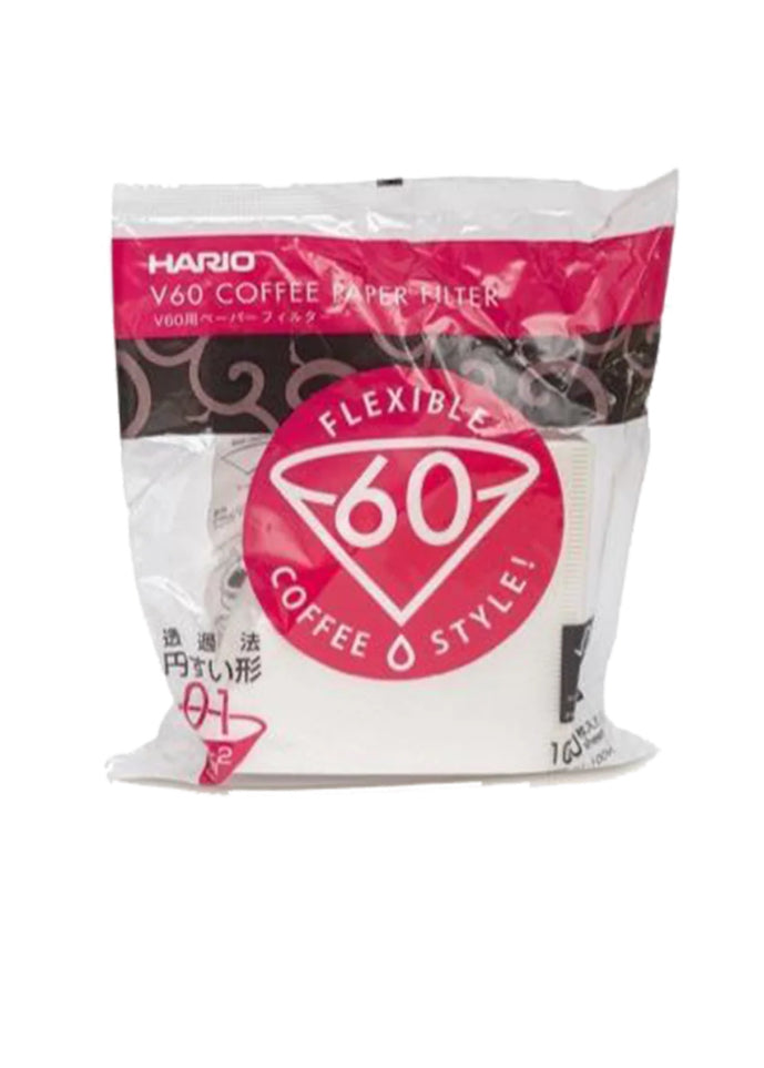 Hario - V60 Paper Filters 01 100pcs - White