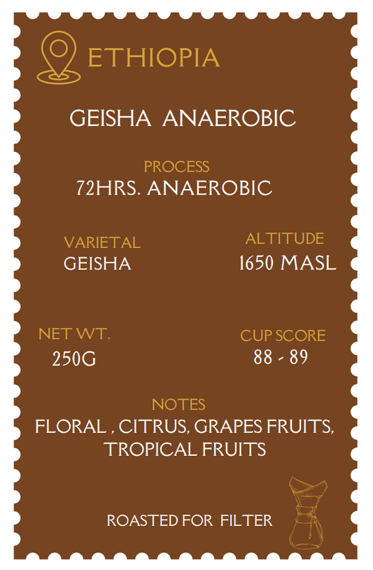 NAS - ETHIOPIA Geisha Anaerobic 250G