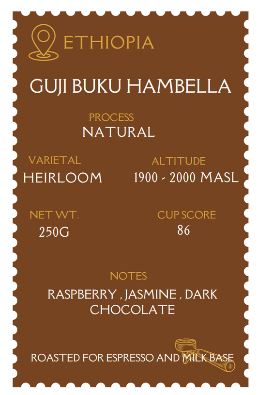 NAS - Guji Buku Hambella 250G