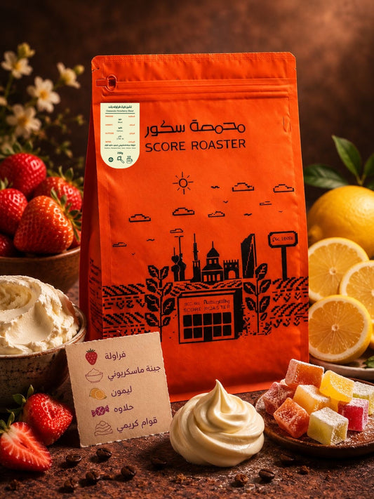 Score - Cheesecake Strawberry Blend 250g - مزيج تشيز كيك فراولة