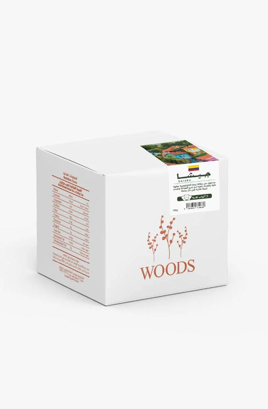 Woods - Colombia Geisha 100g - كولومبية جيشا