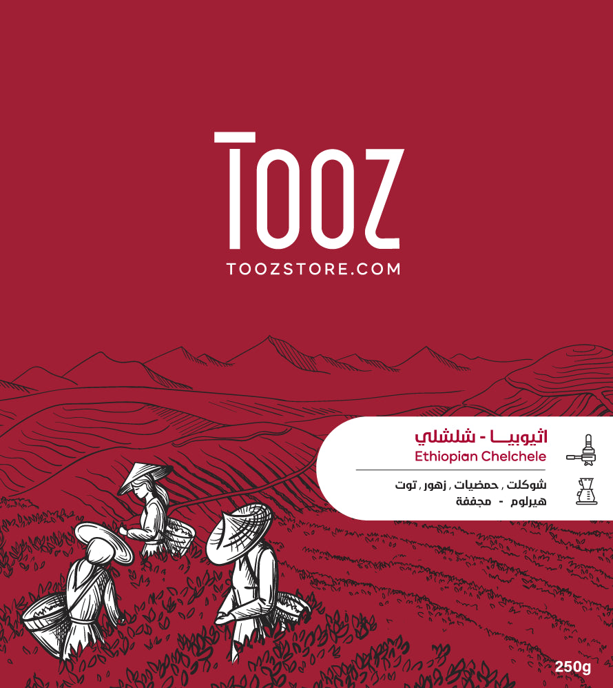Tooz - Ethiopia Chelechele 250g - اثيوبيا شلشلي