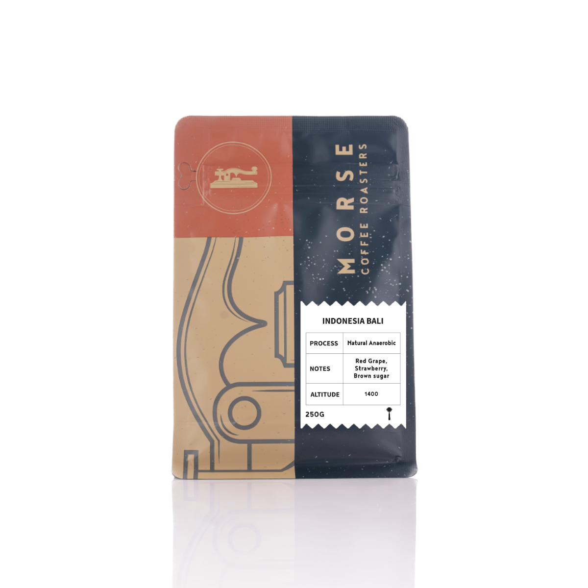 Morse - Indonesia Bali 250g - اندونيسيا بالي  ( Espresso )