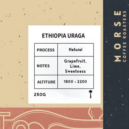 Morse Ethiopia Uraga 250g - اثيوبيا اوراقا ( Espresso )