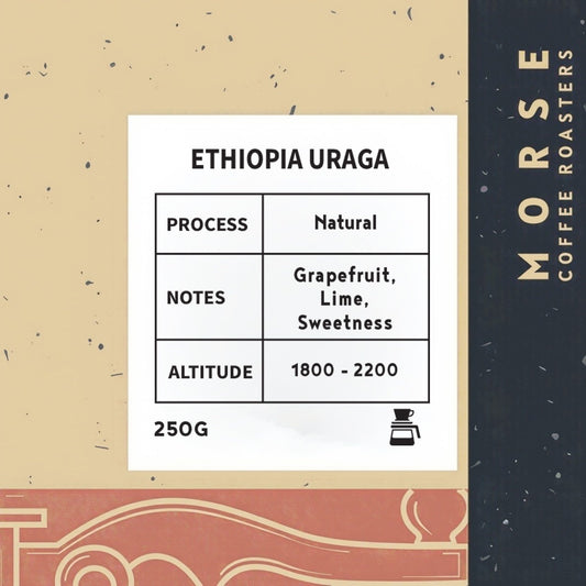 Morse Ethiopia Uraga 250g - اثيوبيا اوراقا ( Filter )