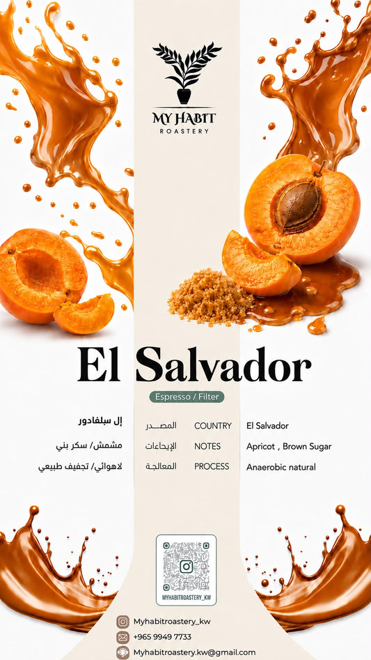 Habit - El Salvador Anaerobic 250g - السلفادور لاهوائي
