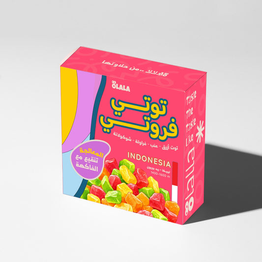 Olala - Tutti Frutti Indonisia 125g - توتي فروتي اندونيسيا