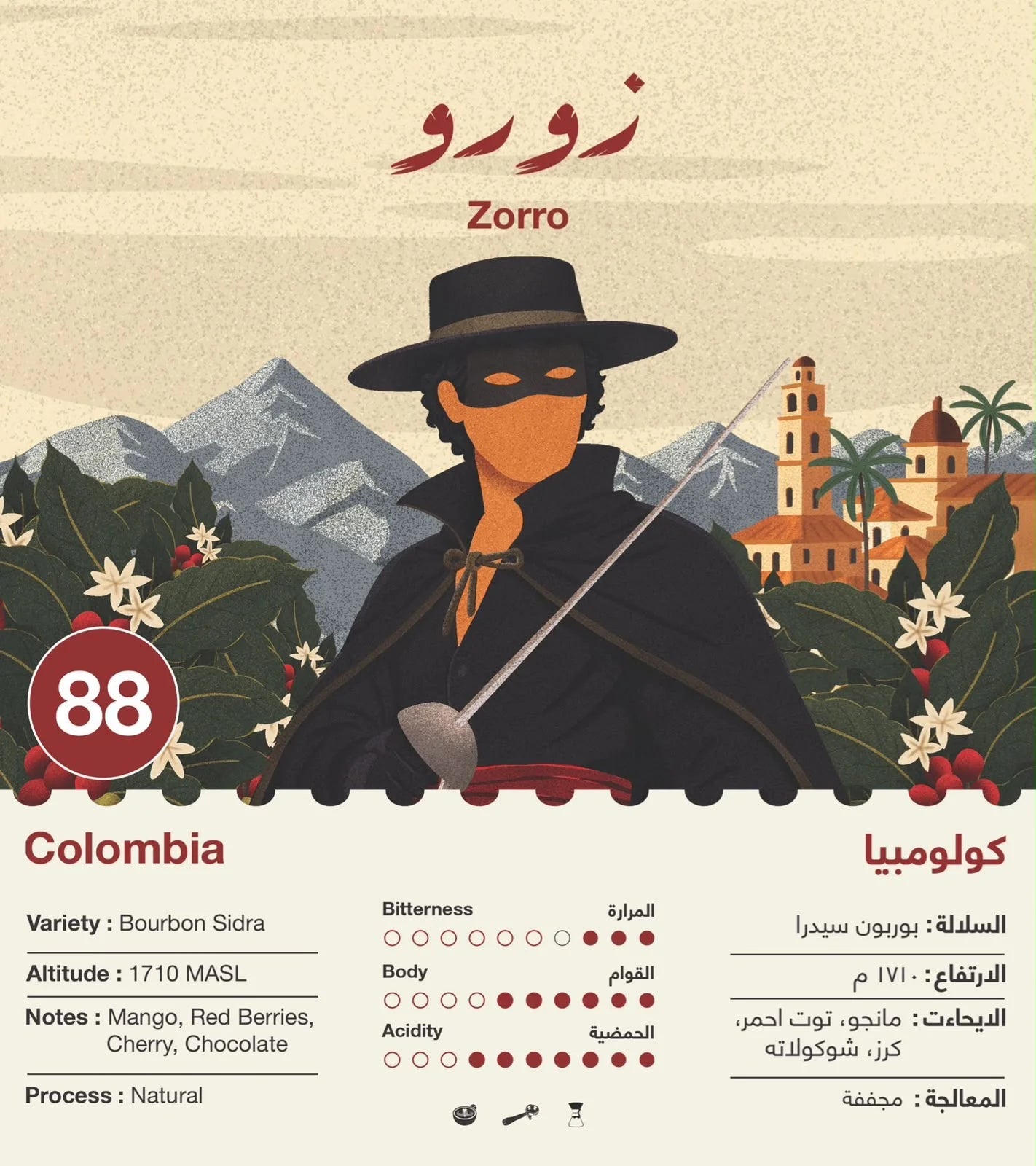 Jebla - Zorro Colombia 250g - كولمبيا زورو