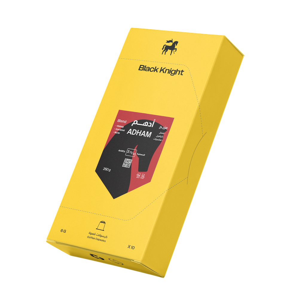 BlackKnight Adham blend -  كبسولات مزيج ادهم