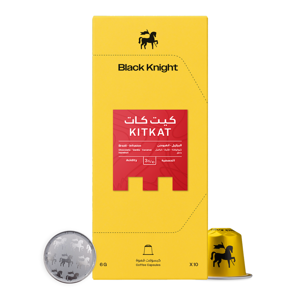 BlackKnight Kitkat Brazil -  كبسولات كيت كات