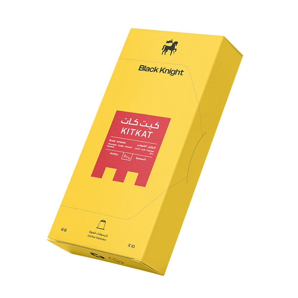 BlackKnight Kitkat Brazil -  كبسولات كيت كات