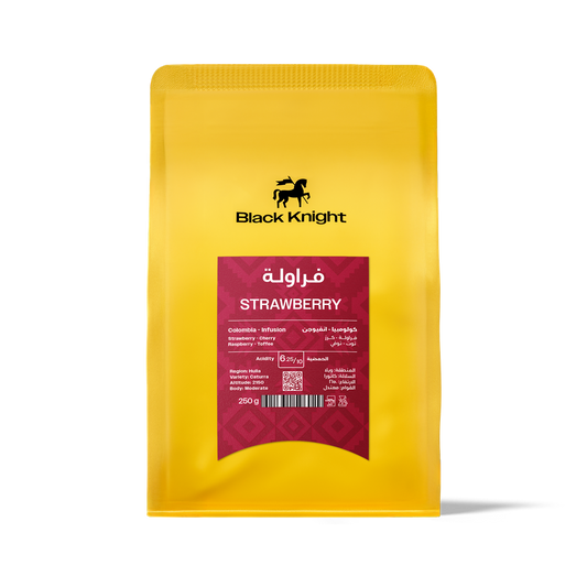 BlackKnight Strawberry Colombia 250g - كولومبيا فراولة