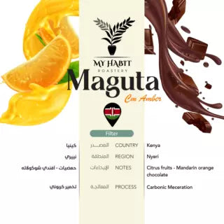 Habit - Kenya Maguta CM Amber 250g - كينيا ماقوتا سي ام امبر
