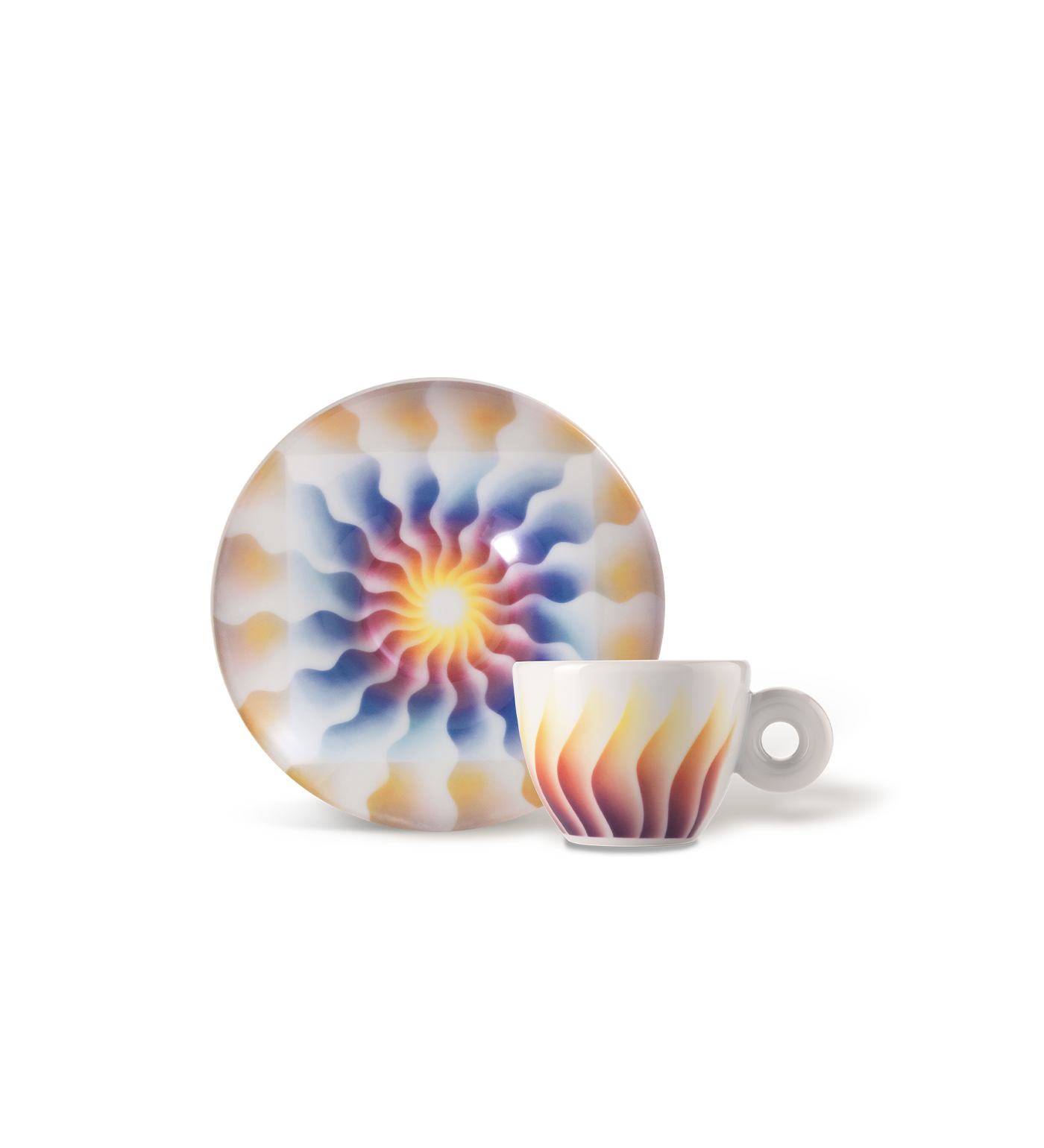 illy - THE JUDY CHICAGO ILLY Espresso Cups set 4