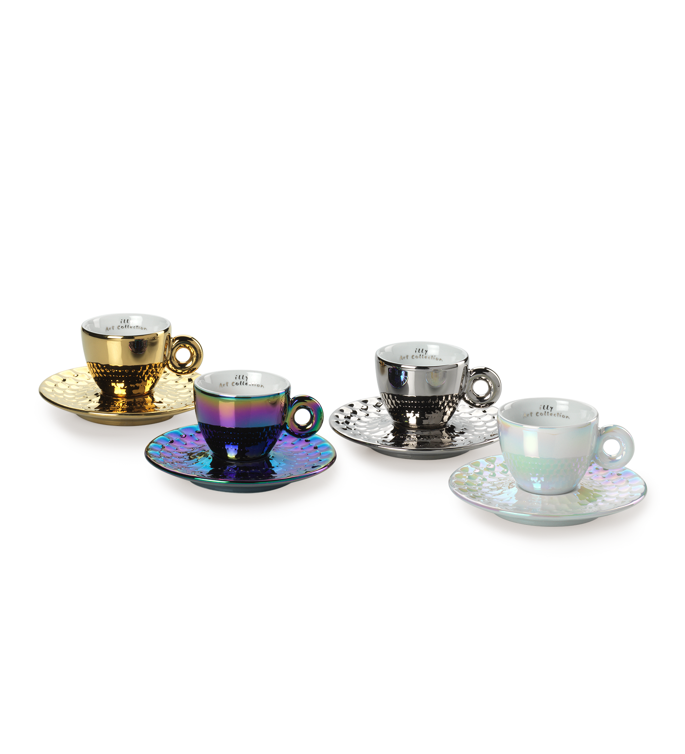 illy - JOHN ARMLEDER Espresso Cups set 4