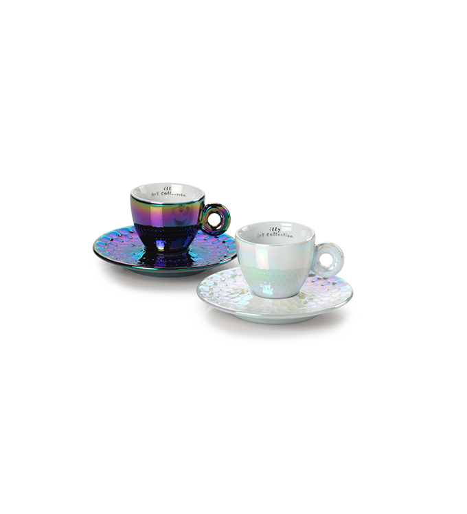 illy - JOHN ARMLEDER Espresso Cups set 2