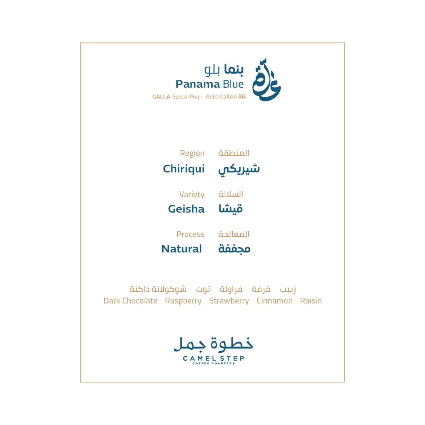 CamelStep - Panama Blue 250g - بنما بلو